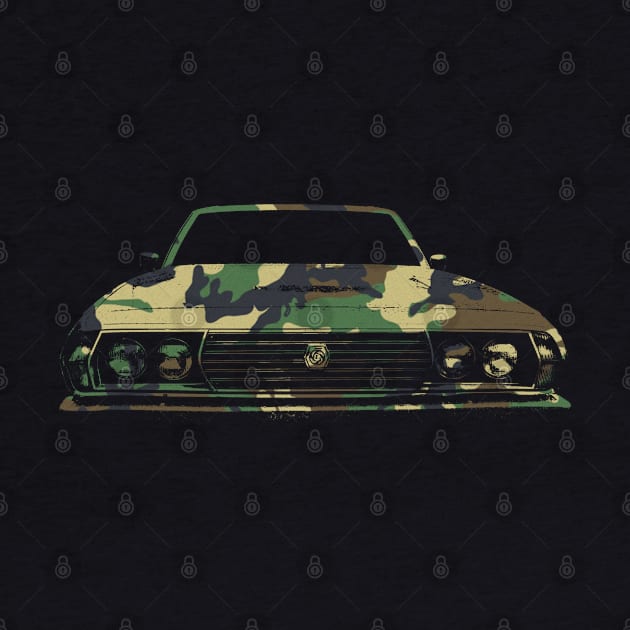 Leyland P76 1970s Australian classic car woodland camo by soitwouldseem